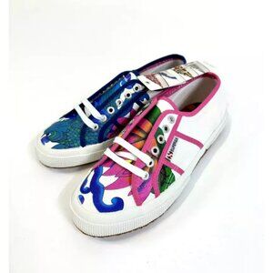 Superga Unisex 2750 Koi Print Oxford Shoe Size 9.5 Ladies and 8 Men’s